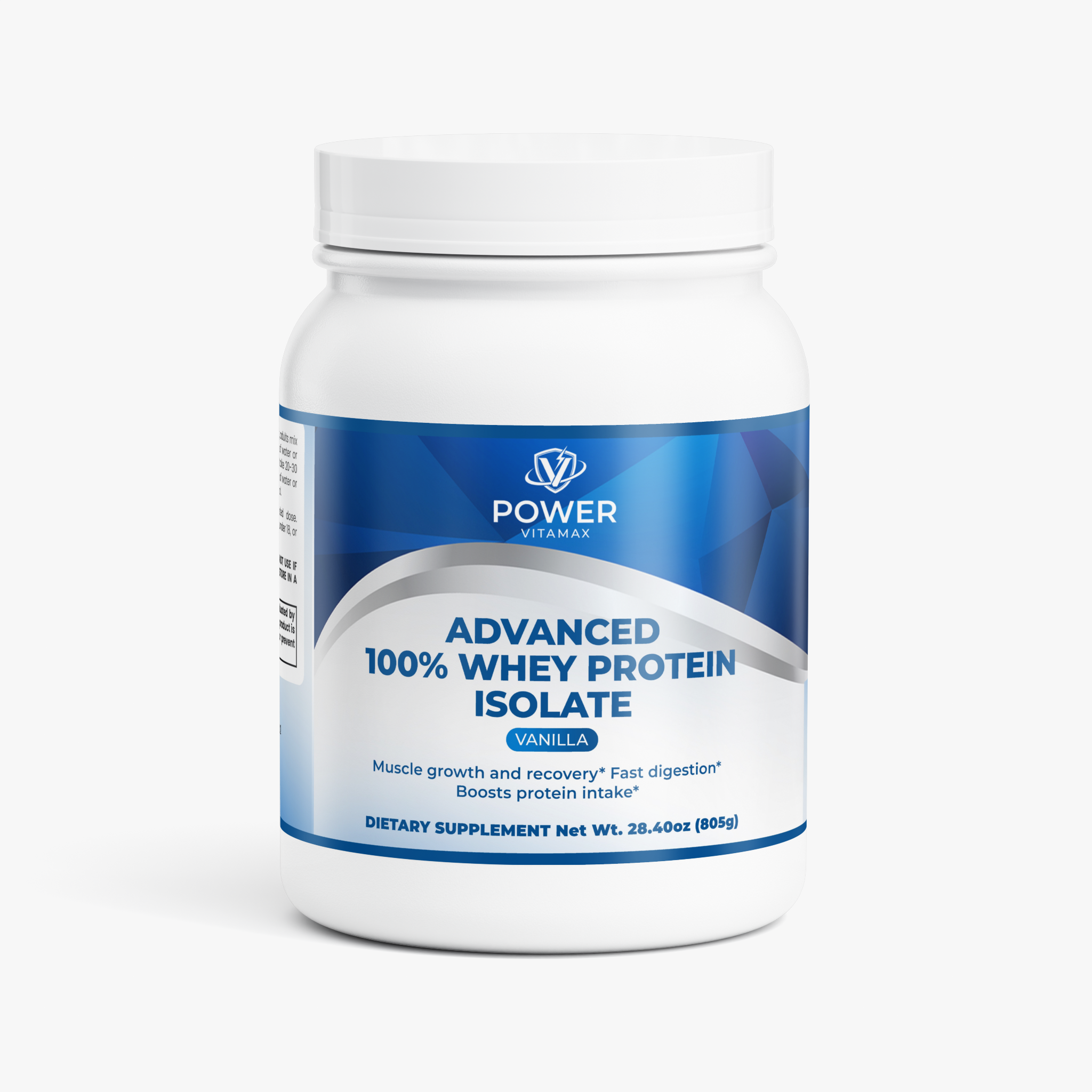 Advanced 100% Whey Protein Isolate (Vanilla)